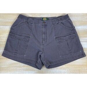 Vintage CABELA'S Men's Size 42 Reg Gray Blue Cargo Shorts Hiking Outdoor